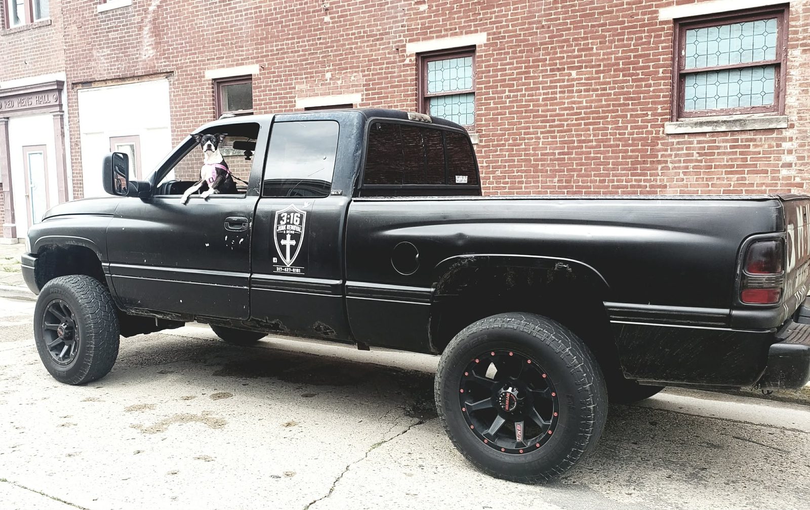 3:16 Junk Removal and Demo truck